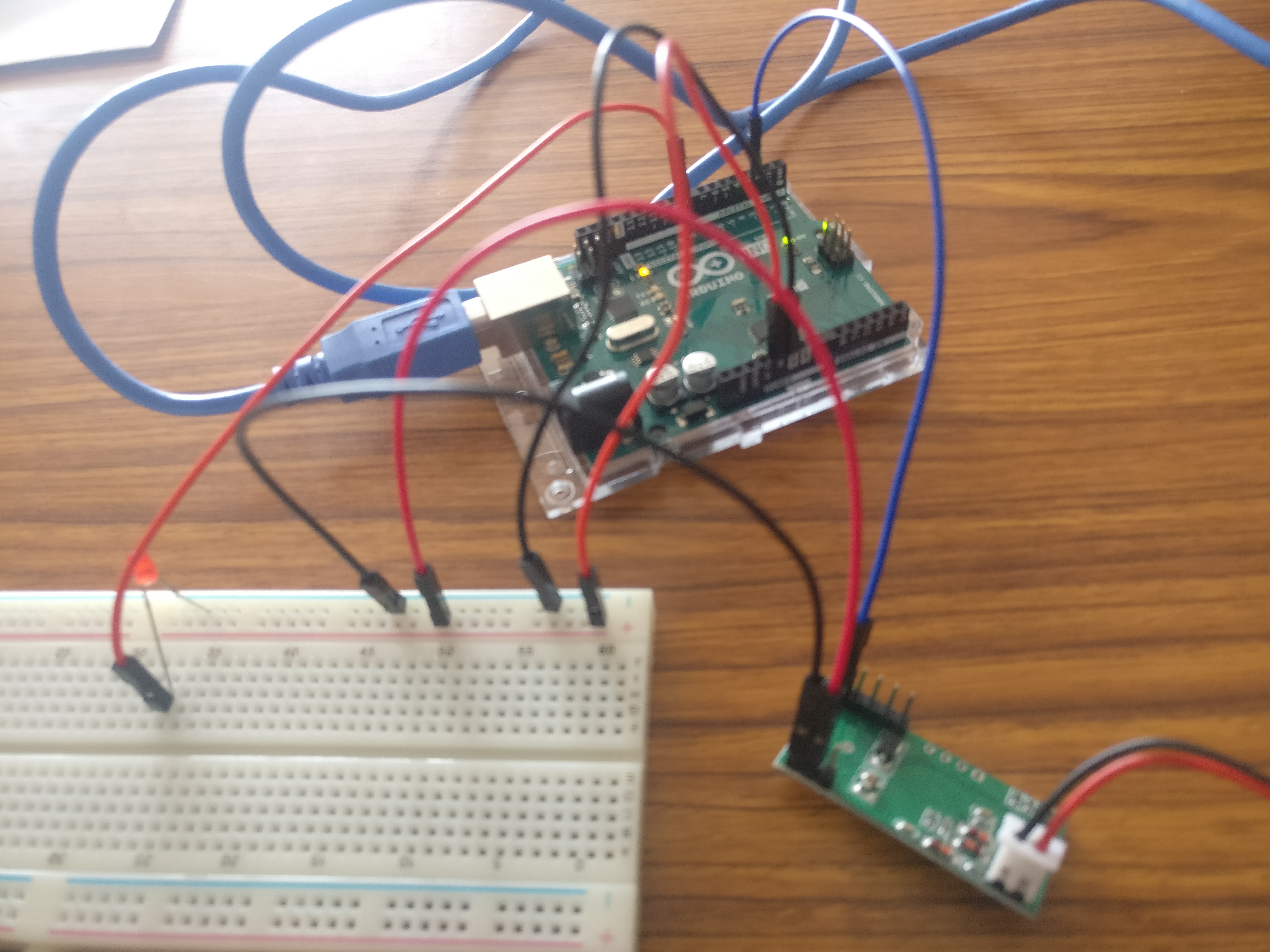 RDM6300 and Arduino Connection Closeup